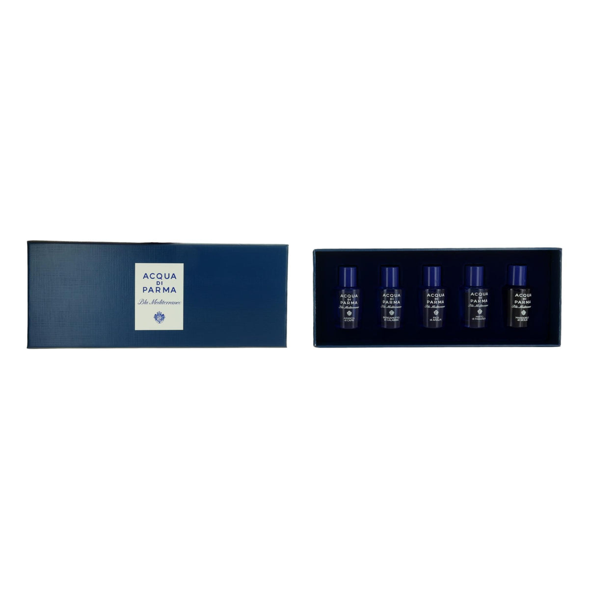 Blu Mediterraneo by Acqua Di Parma, 5 Piece Set for Men - Pertinacia Perfume