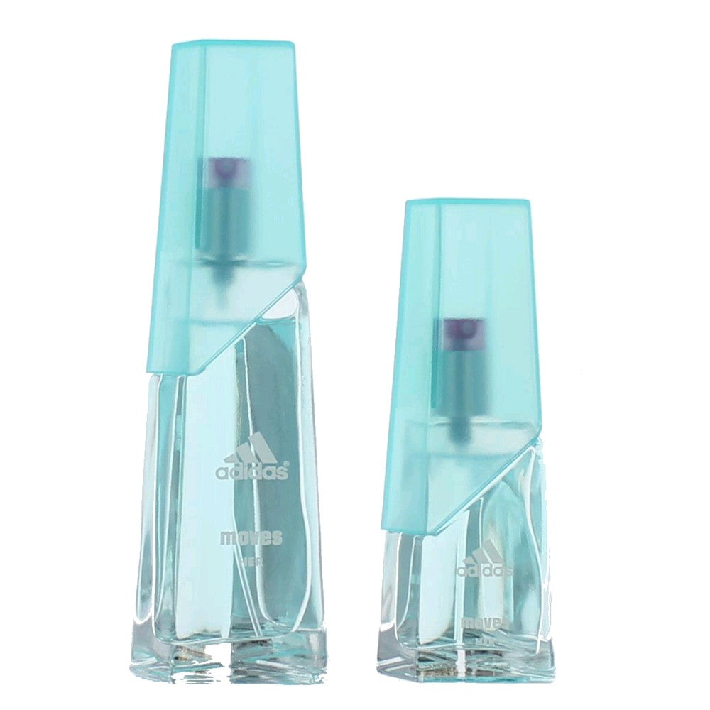 Adidas Moves by Adidas, 2 Piece Gift Set for Women - Pertinacia Perfume