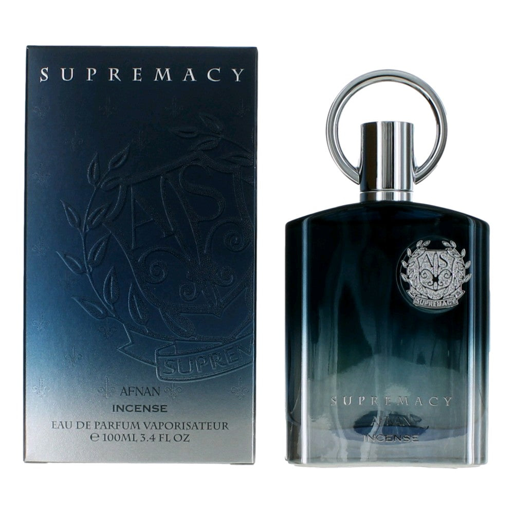 Supremacy Incense by Afnan, 3.4 oz EDP Spray for Men - Pertinacia Perfume