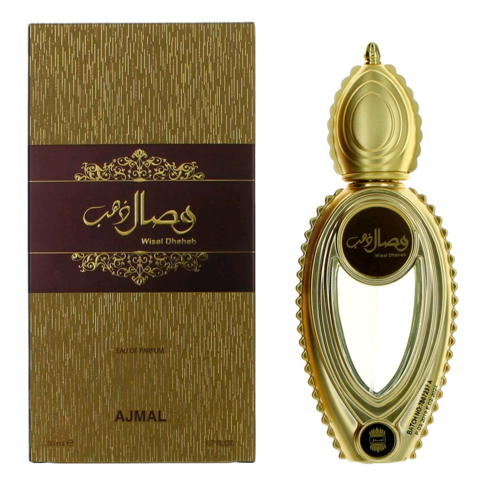 Wisal Dhahab by Ajmal, 1.7 oz EDP Spray for Unisex - Pertinacia Perfume
