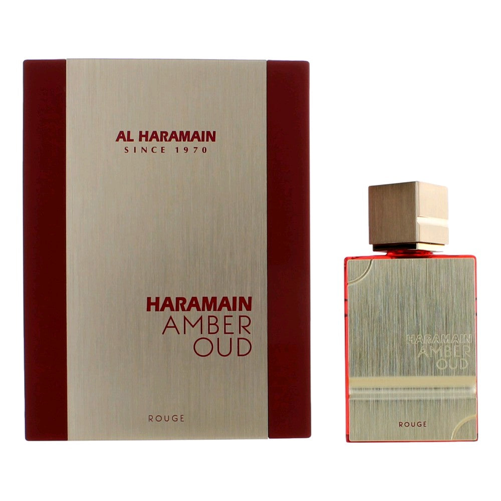 Amber Oud Rouge by Al Haramain, 2 oz EDP Spray for Unisex - Pertinacia Perfume