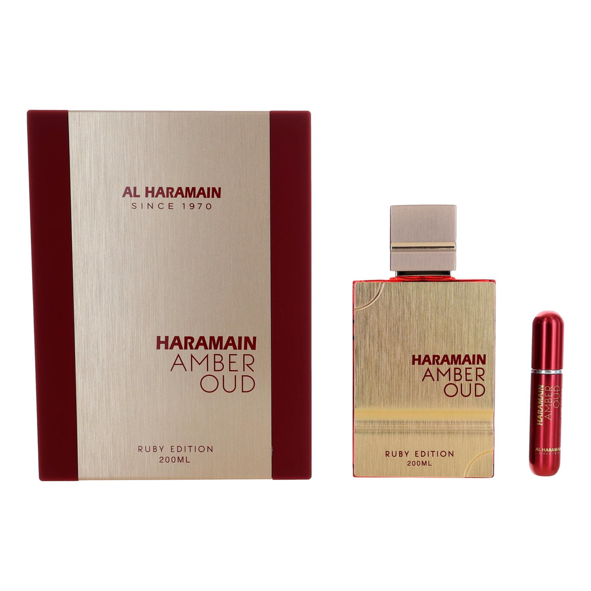 Amber Oud Ruby Edition by Al Haramain, 6.7 oz EDP Spray for Unisex - Pertinacia Perfume