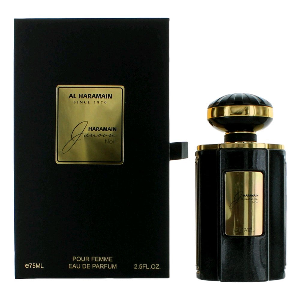 Junoon Noir by Al Haramain, 2.5 oz EDP Spray for Women - Pertinacia Perfume