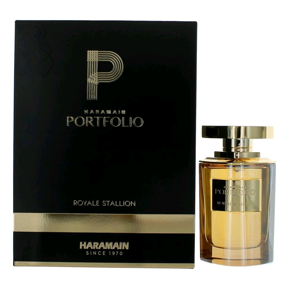 Portfolio Royale Stallion by Al Haramain, 2.5 oz EDP Spray for Unisex - Pertinacia Perfume