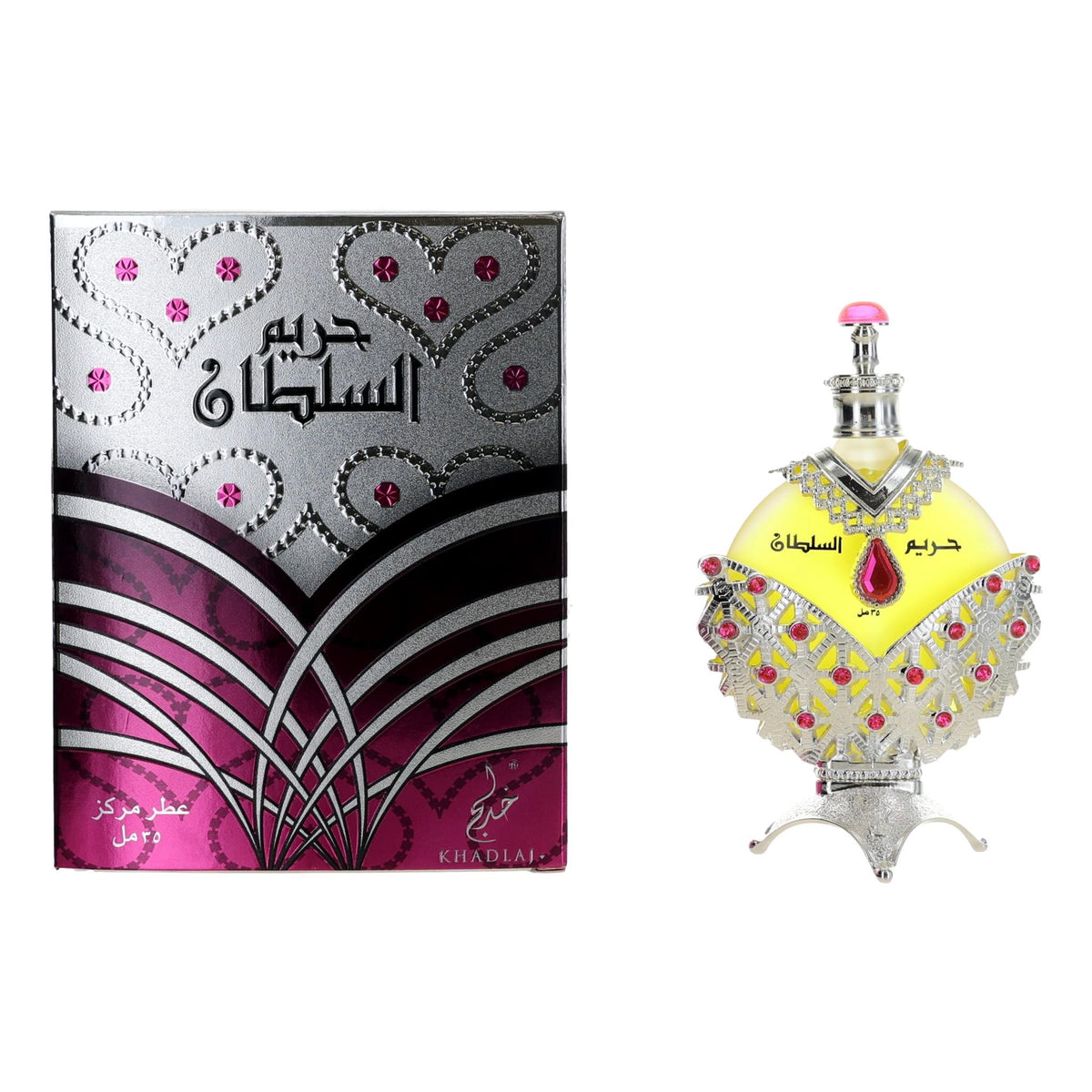 Khadlaj Hareem Al Sultan Silver by Al Khadlaj, 1.18oz Perfume Oil for Unisex - Pertinacia Perfume