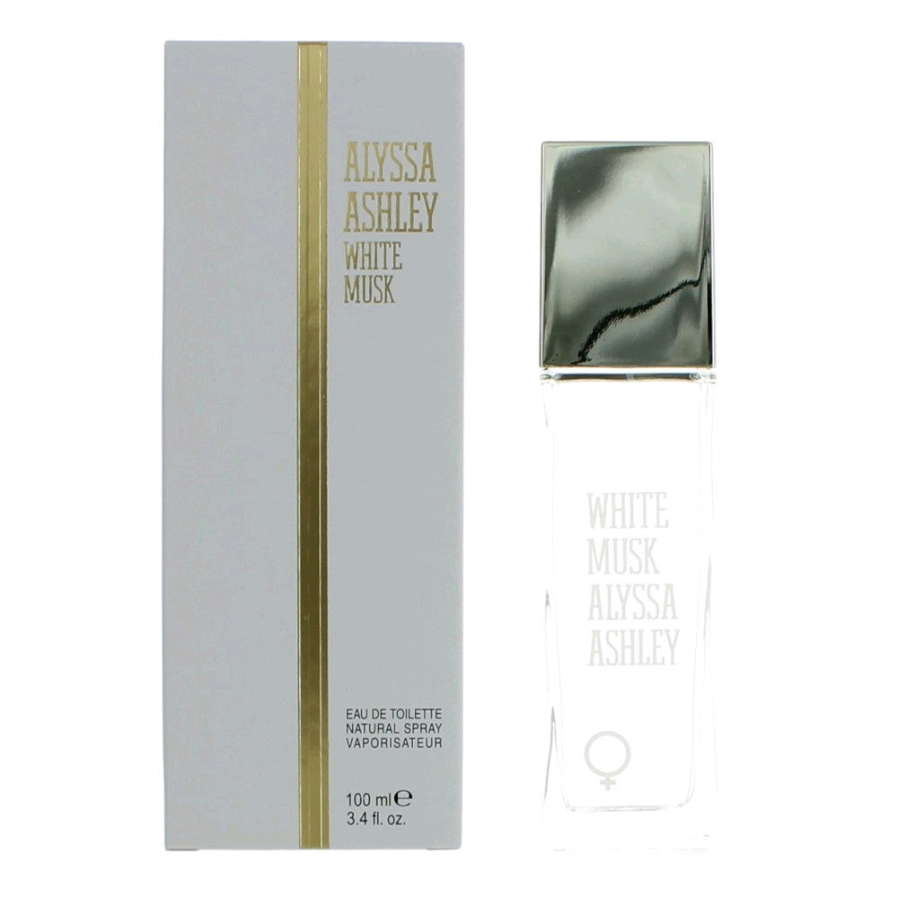 White Musk by Alyssa Ashley, 3.4 oz EDT Spray for Women - Pertinacia Perfume