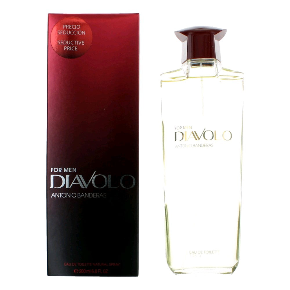 Diavolo by Antonio Banderas, 6.7 oz EDT Spray for Men - Pertinacia Perfume