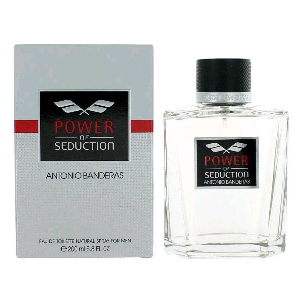 Power of Seduction by Antonio Banderas, 6.8 oz EDT Spray for Men - Pertinacia Perfume