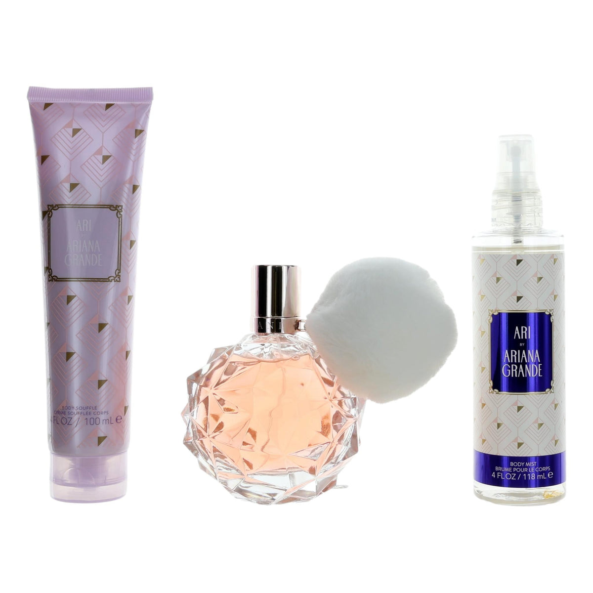 Ari by Ariana Grande, 3 Piece Gift Set for Women - Pertinacia Perfume