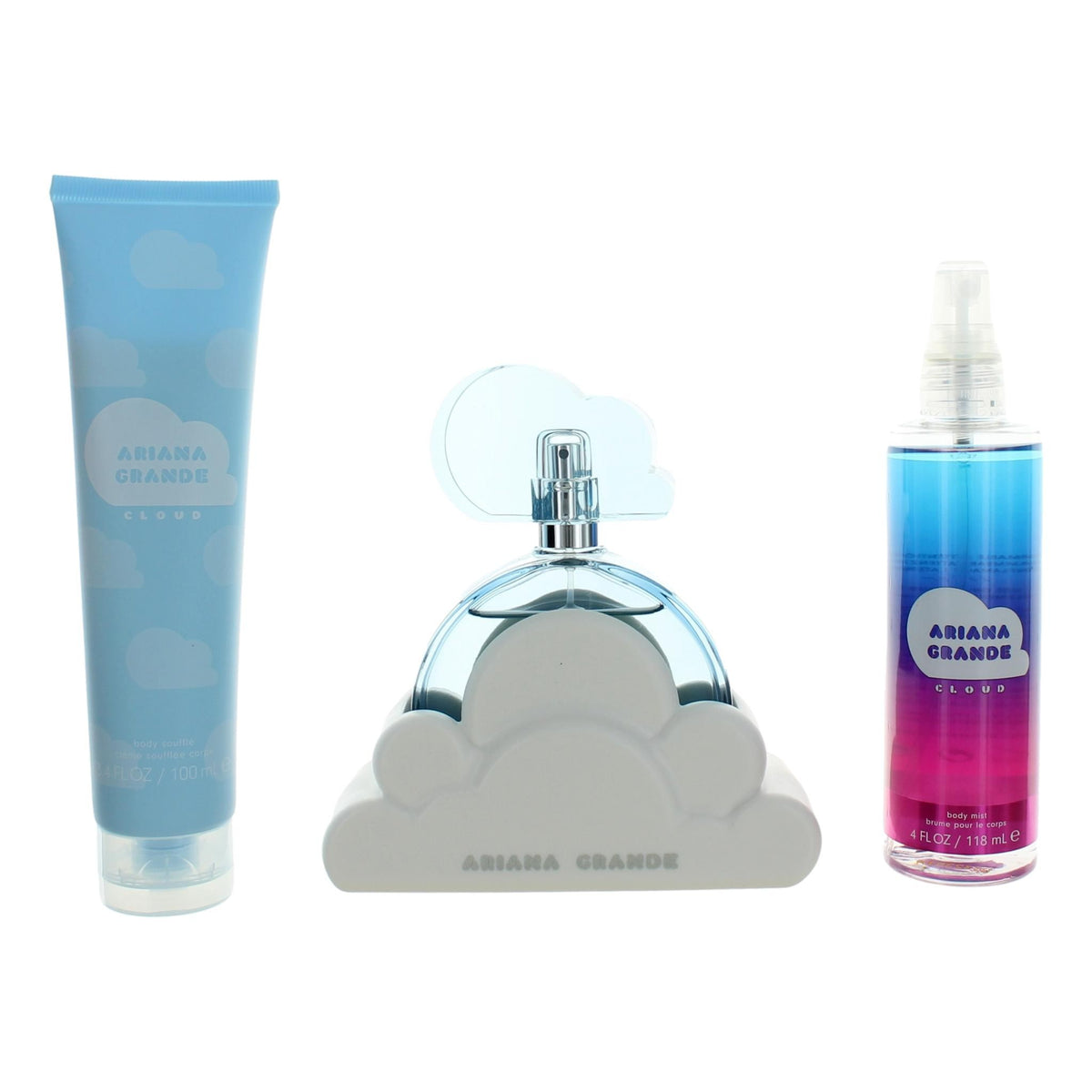 Cloud by Ariana Grande, 3 Piece Gift Set for Women - Pertinacia Perfume