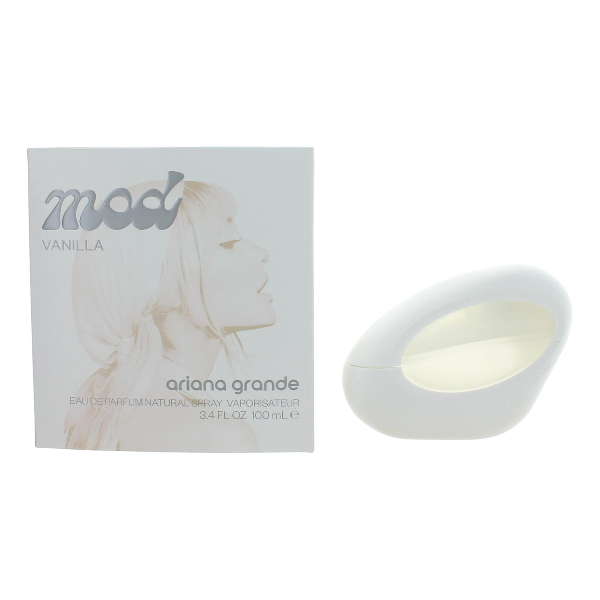 MOD Vanilla by Ariana Grande, 3.4 oz EDP Spray for Women - Pertinacia Perfume