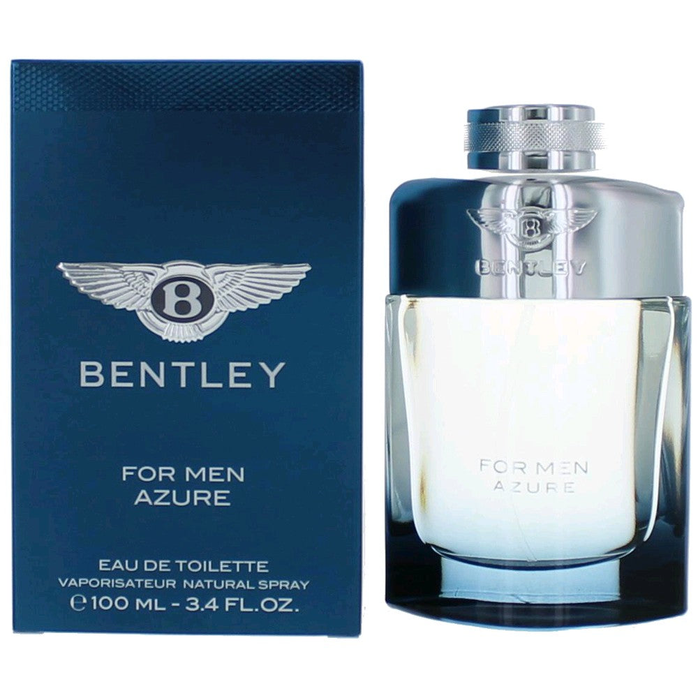 Bentley Azure by Bentley, 3.4 oz EDT Spray for Men - Pertinacia Perfume