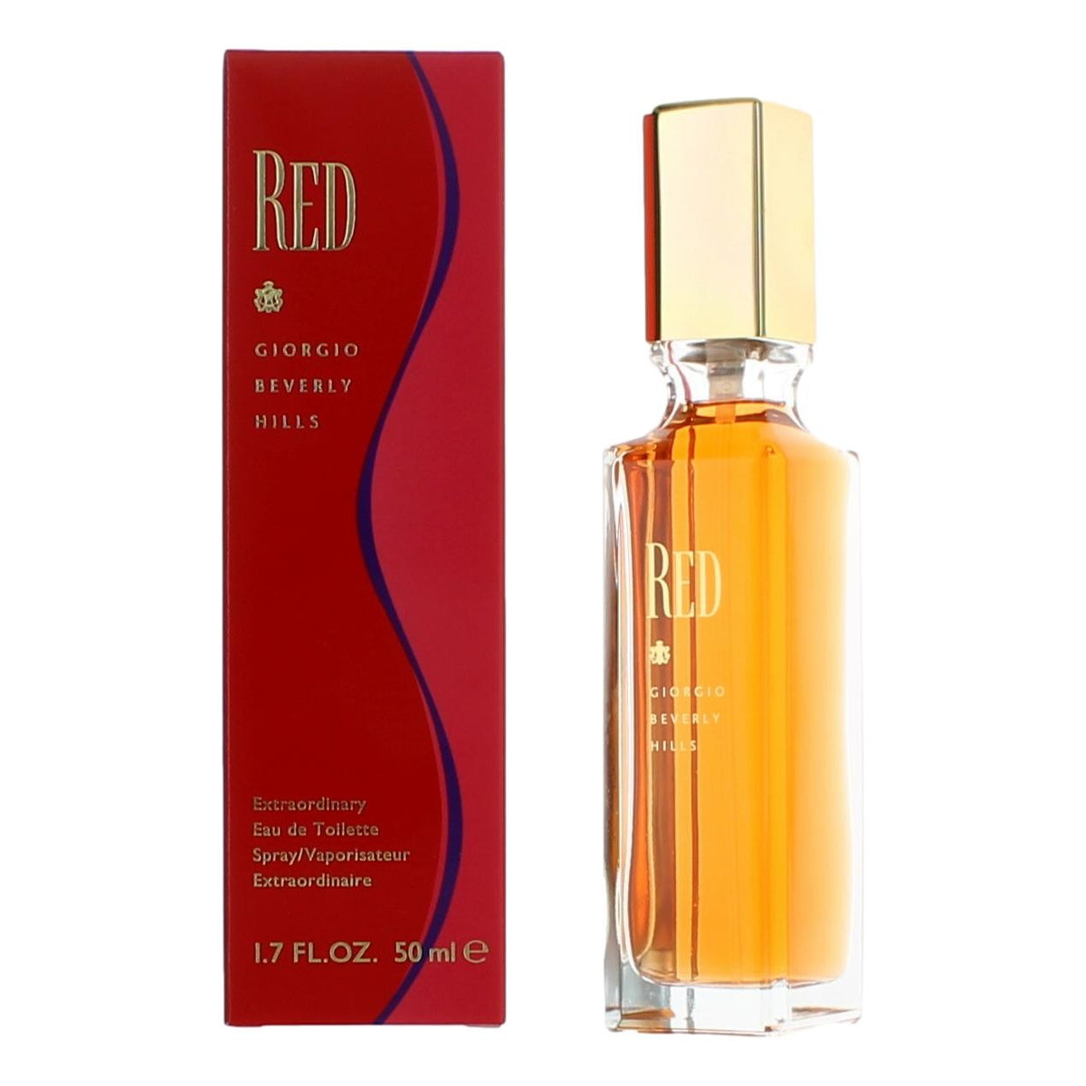Red by Beverly Hills, 1.7 oz EDT Spray, women - Pertinacia Perfume