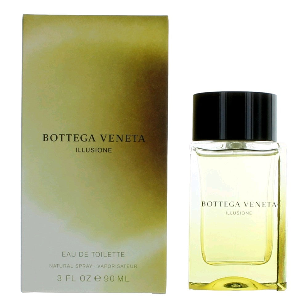 Bottega Veneta Illusione by Bottega Veneta, 3 oz EDT Spray for Men - Pertinacia Perfume