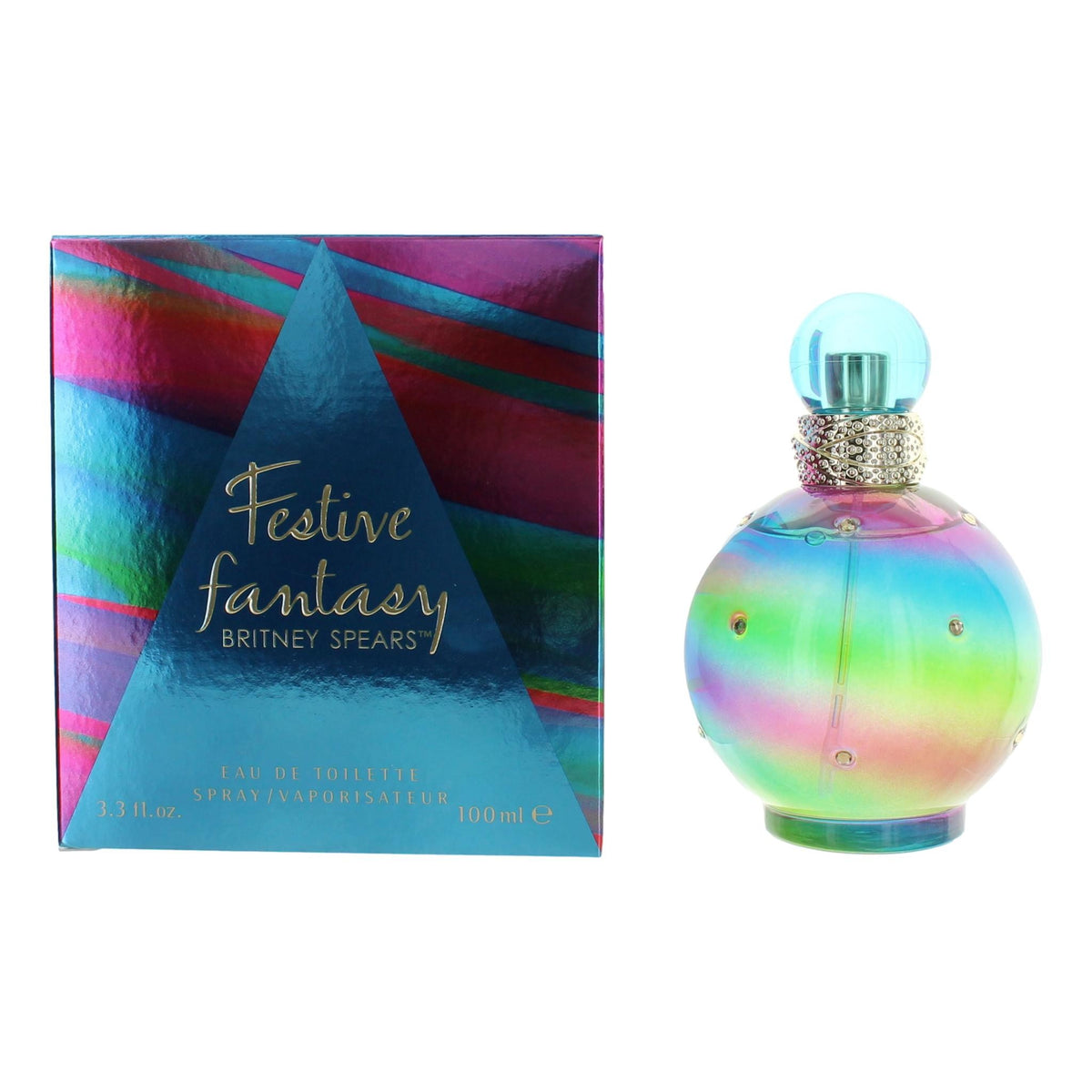 Festive Fantasy by Britney Spears, 3.3 oz EDT Spray for Women - Pertinacia Perfume