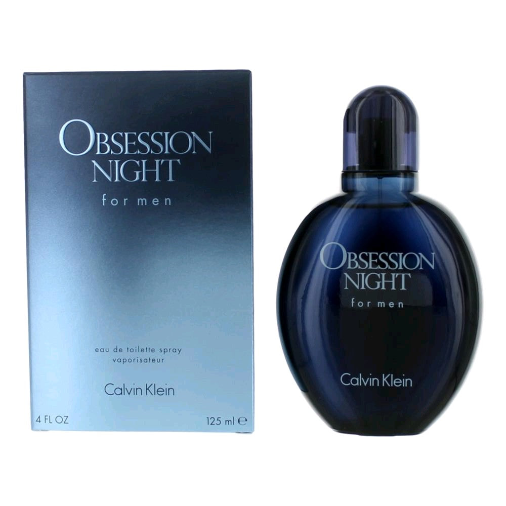 Obsession Night by Calvin Klein, 4 oz EDT Spray for Men - Pertinacia Perfume