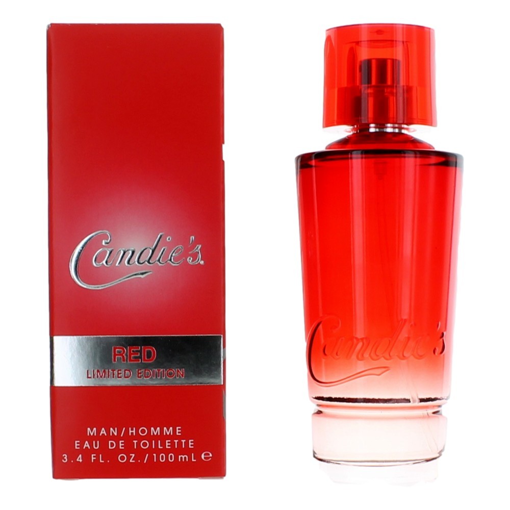 Candie's Red by Candies, 3.4 oz EDT Spray for Men - Pertinacia Perfume