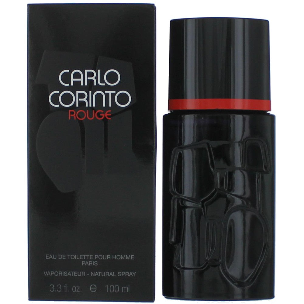 Carlo Corinto Rouge by Carlo Corinto, 3.3 oz EDT Spray for Men - Pertinacia Perfume
