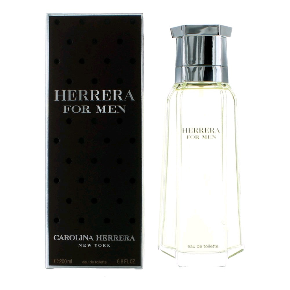 Herrera by Carolina Herrera, 6.7 oz EDT Spray for Men - Pertinacia Perfume