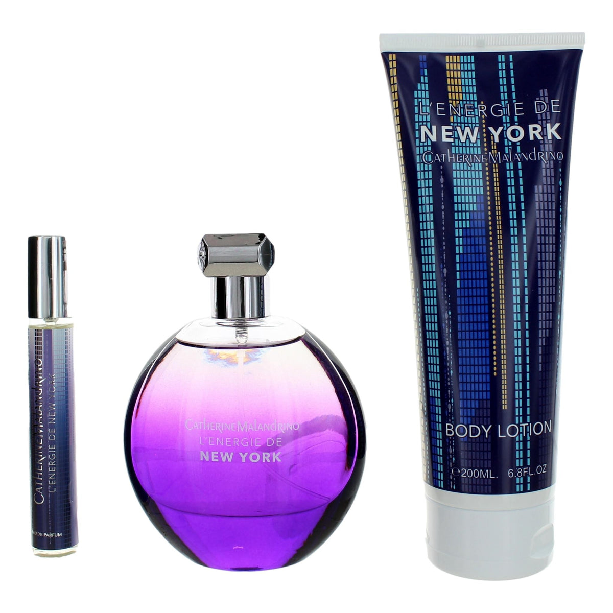 L'Energie De New York by Catherine Malandrino, 3 Piece Gift Set women - Pertinacia Perfume