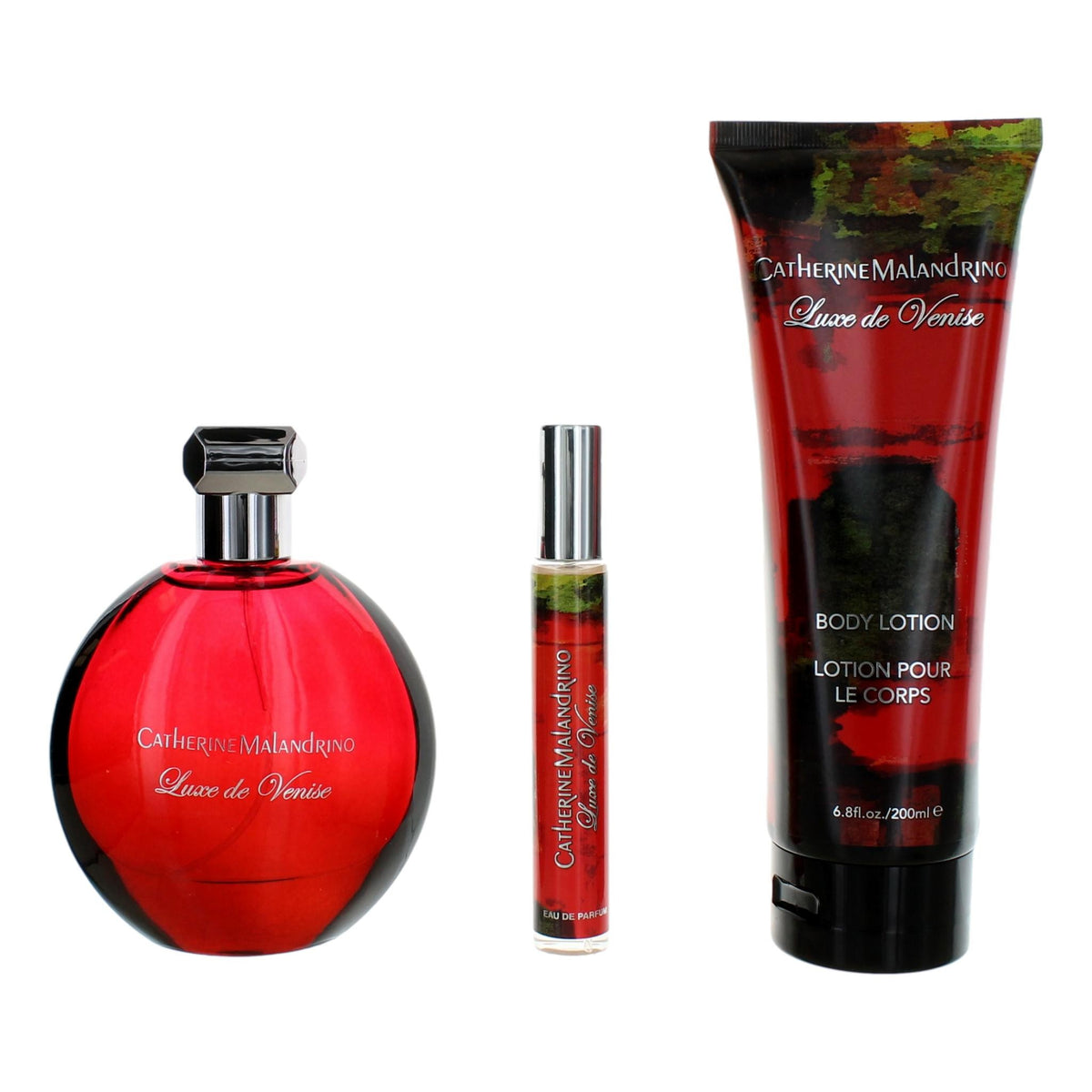Luxe De Venice by Catherine Malandrino, 3 Piece Gift Set for Women - Pertinacia Perfume