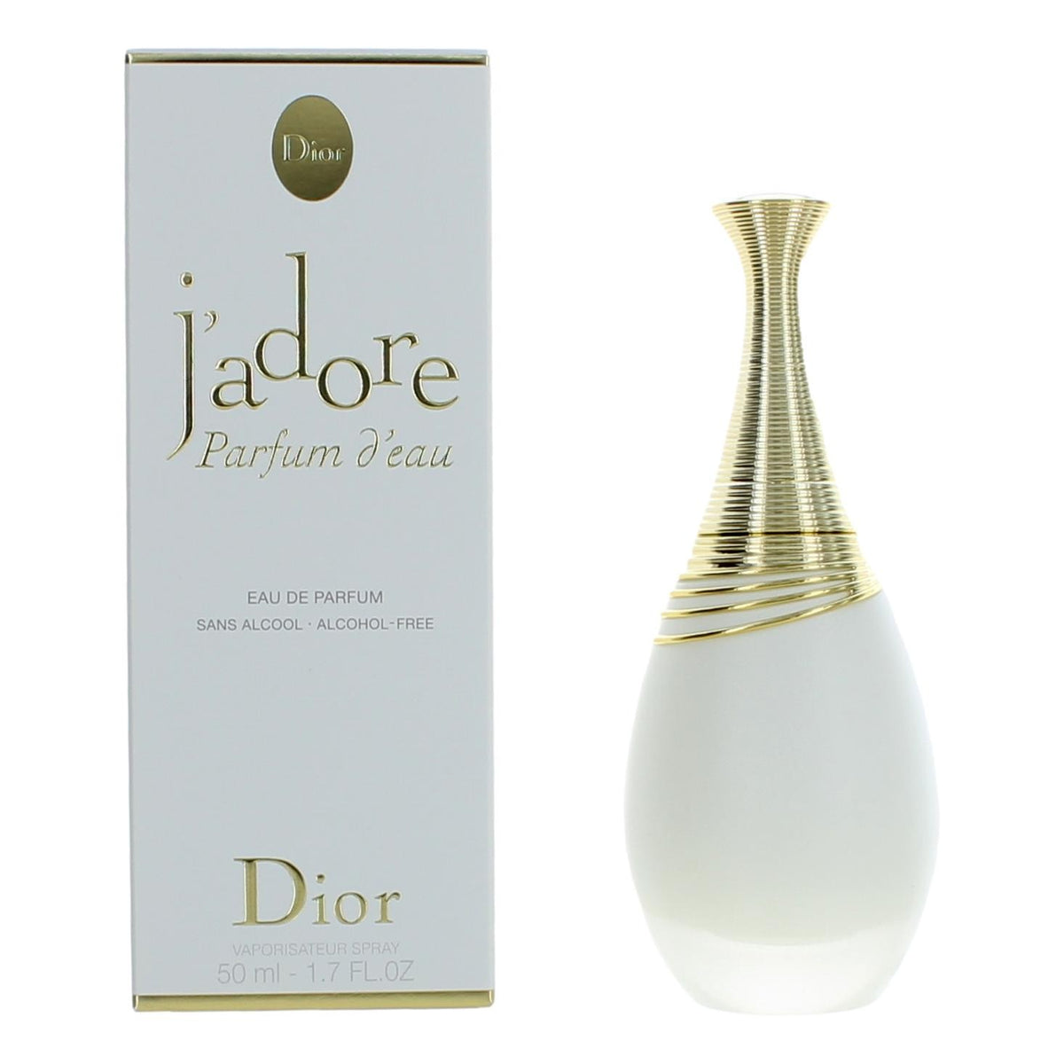 J'adore Parfum D'Eau by Christian Dior, 1.7oz EDP Spray Alcohol Free women - Pertinacia Perfume