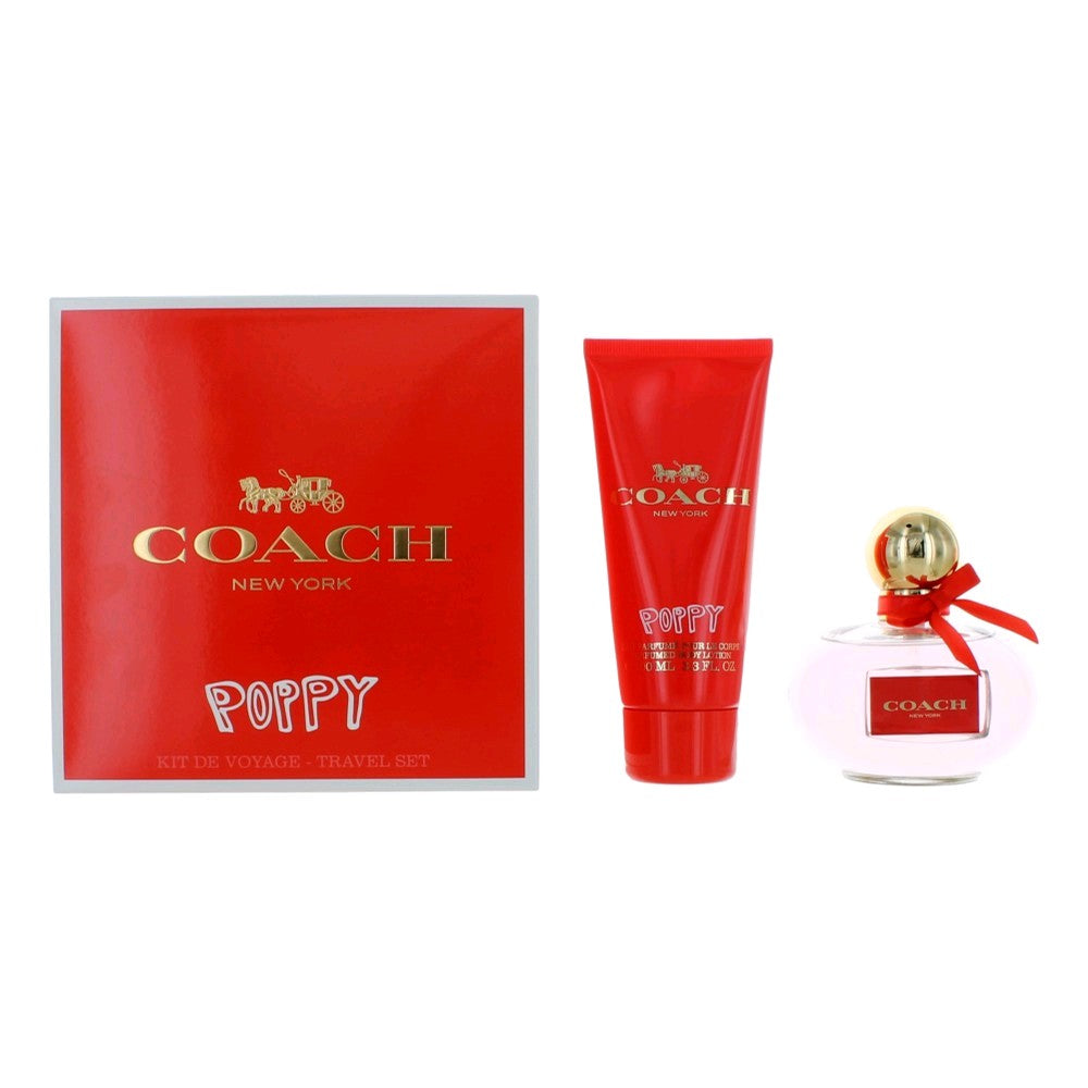 Coach Poppy by Coach, 2 Piece Gift Set for Women - Pertinacia Perfume