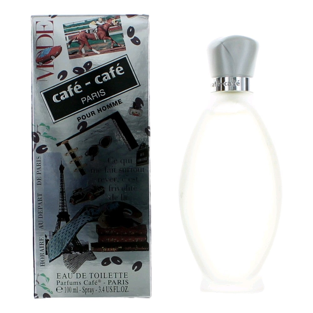 Cafe Cafe Paris by Cafe, 3.4 oz EDT Spray for Men - Pertinacia Perfume