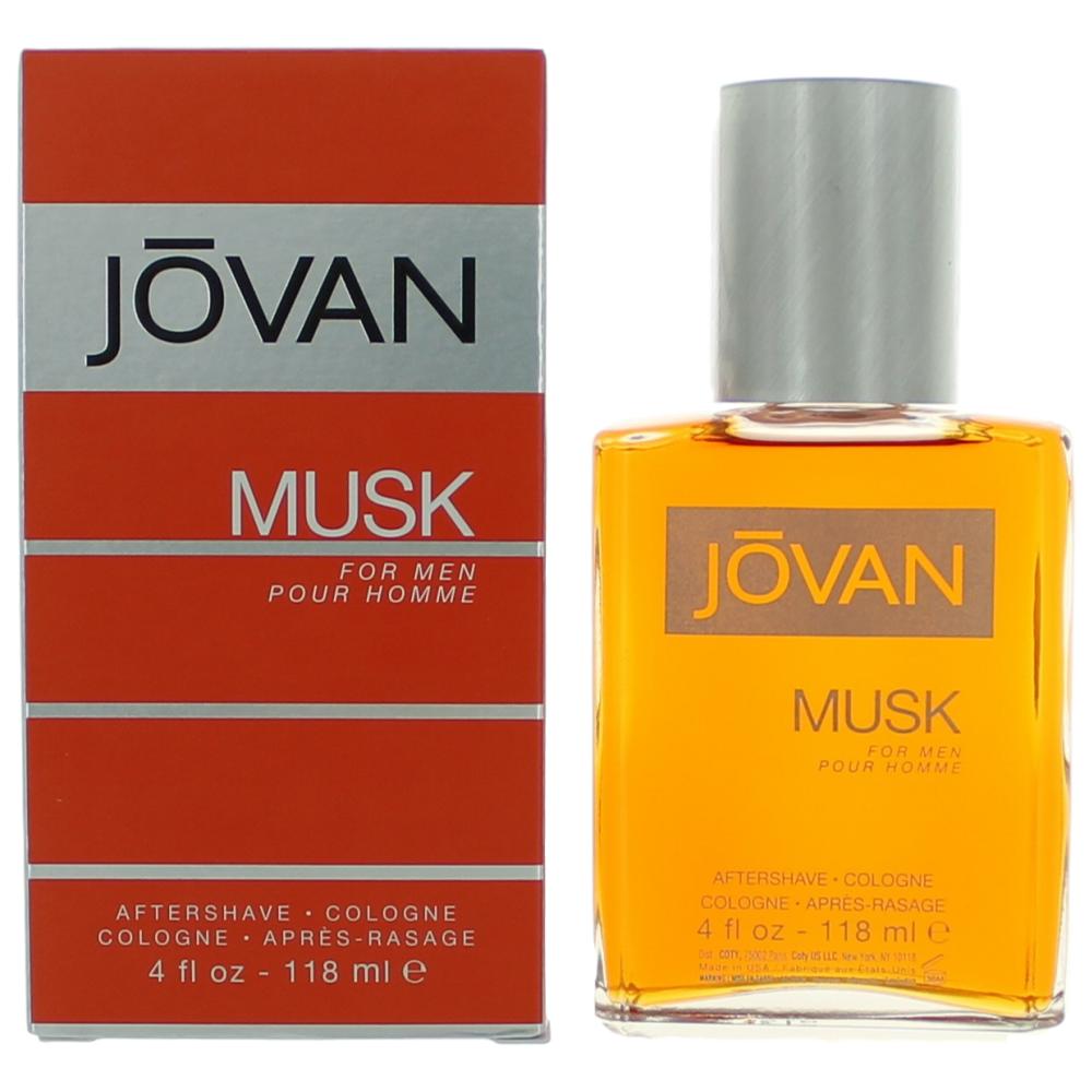 Jovan Musk by Coty, 4 oz After Shave/Cologne for Men - Pertinacia Perfume