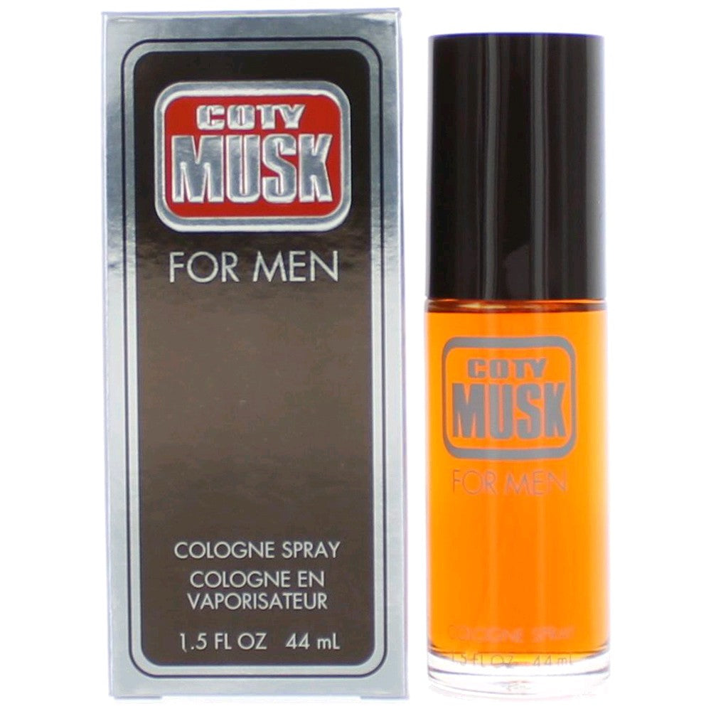 Musk by Coty, 1.5 oz Cologne Spray for Men - Pertinacia Perfume