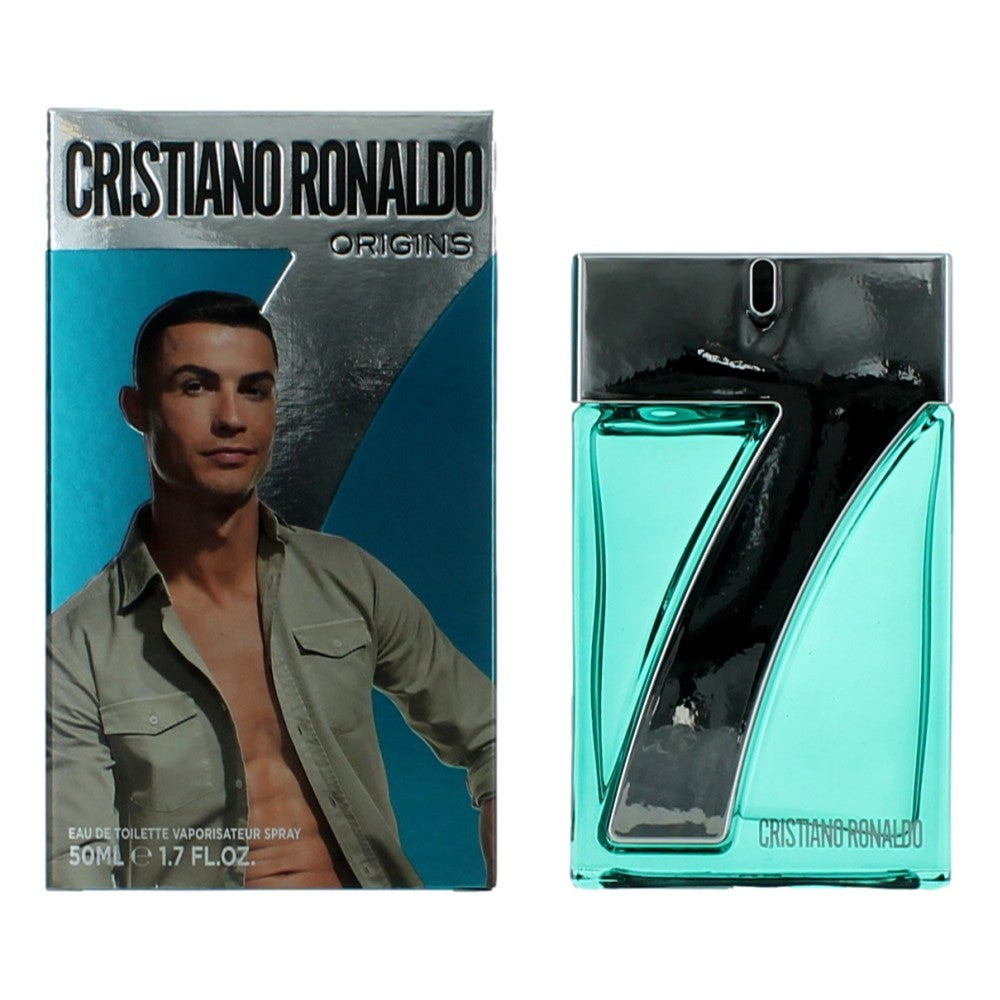 CR7 Origins by Cristiano Ronaldo, 1.7 oz EDT Spray for Men - Pertinacia Perfume