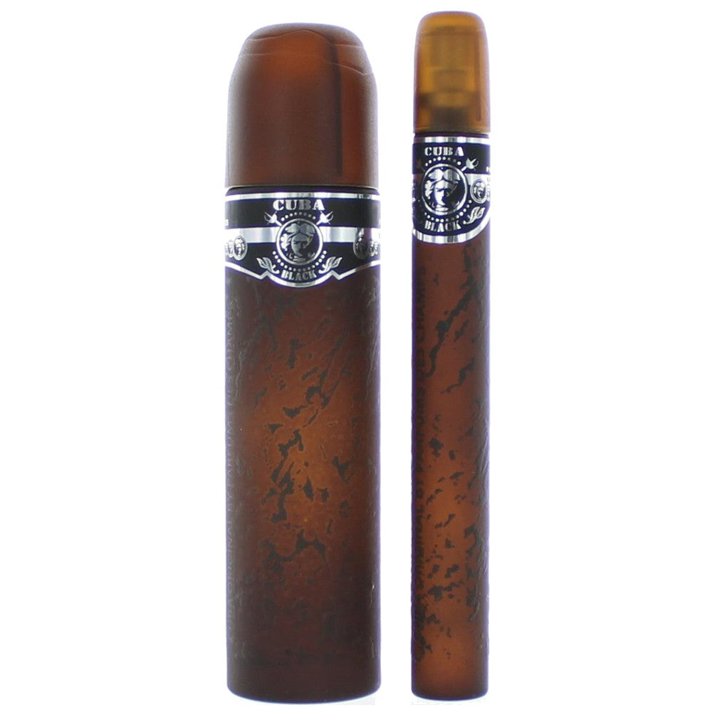 Cuba Black by Cuba, 2 Piece Gift Set for Men - Pertinacia Perfume