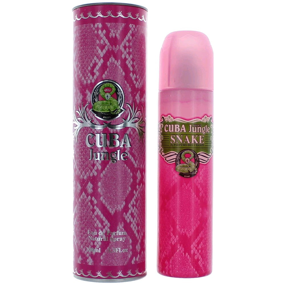 Cuba Jungle Snake by Cuba, 3.3 oz EDP Spray for Women - Pertinacia Perfume