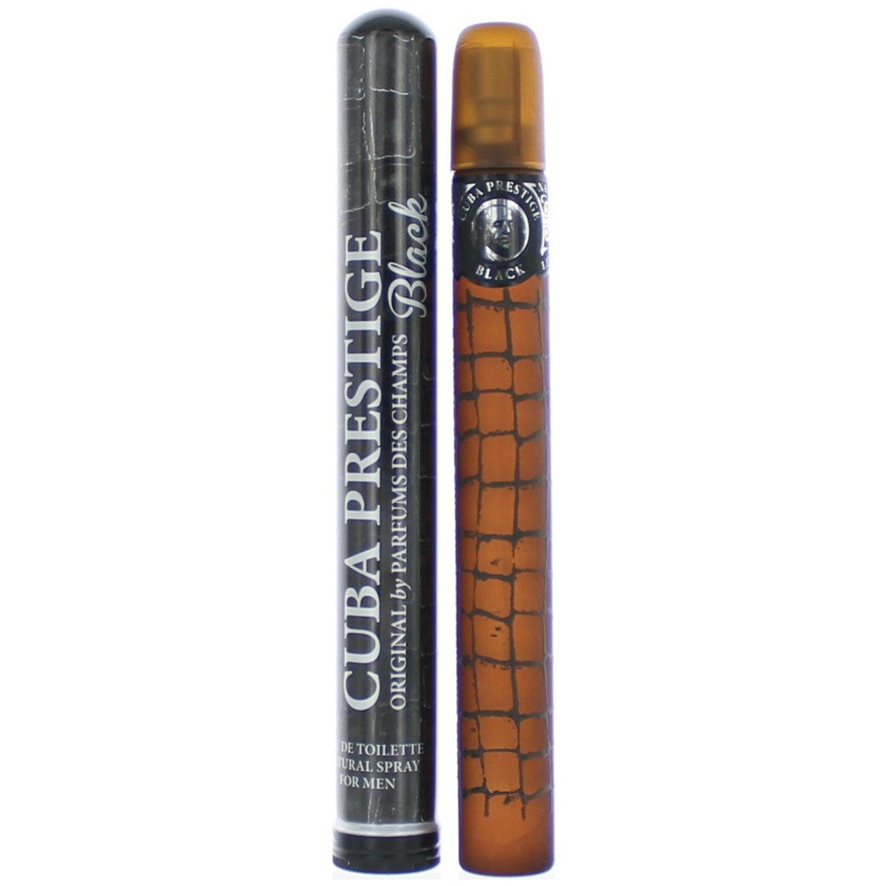 Cuba Prestige Black by Cuba, 1.17 oz EDT Spray for Men - Pertinacia Perfume