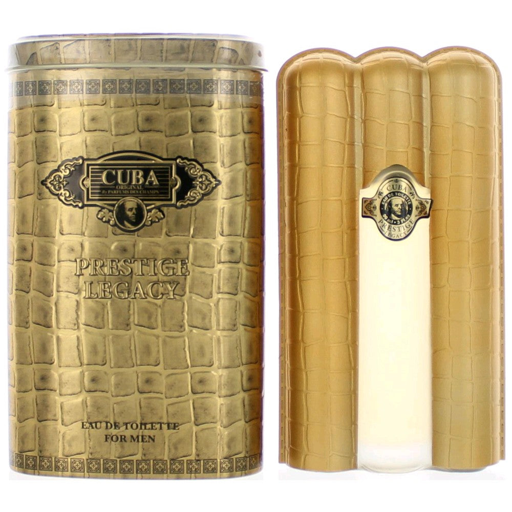 Cuba Prestige Legacy by Cuba, 3 oz EDT Spray for Men - Pertinacia Perfume