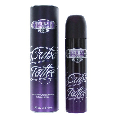 Cuba Tattoo by Cuba, 3.3 oz EDP Spray for Women - Pertinacia Perfume