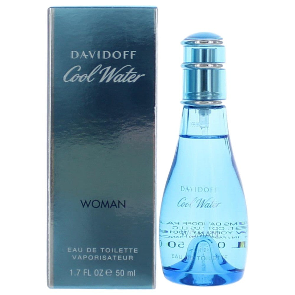 Cool Water by Davidoff, 1.7 oz EDT Spray for Women - Pertinacia Perfume