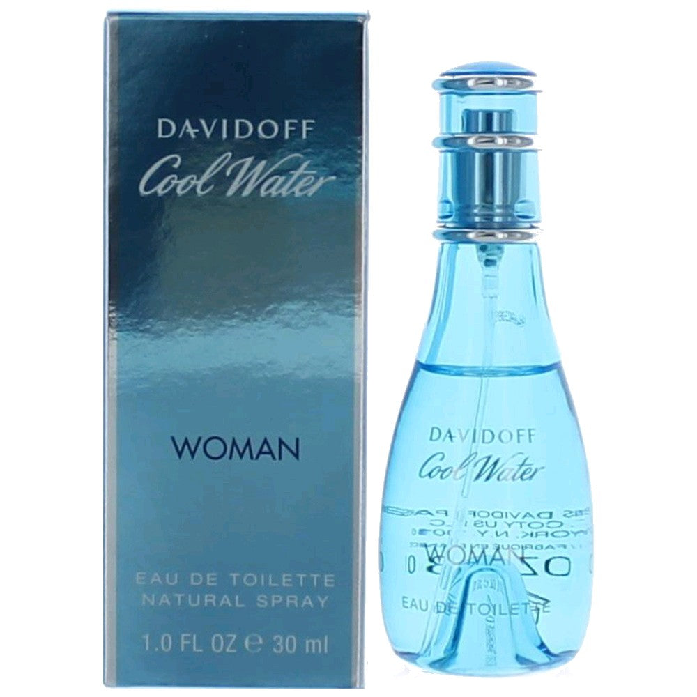 Cool Water by Davidoff, 1 oz EDT Spray for Women - Pertinacia Perfume