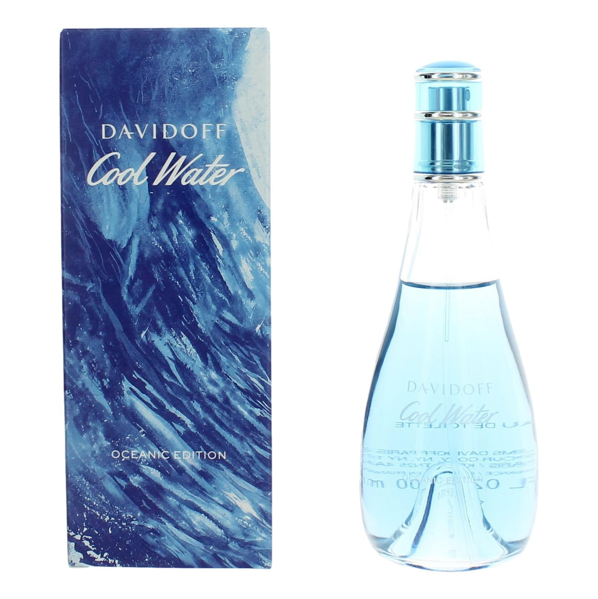Cool Water Oceanic Edition by Davidoff, 3.3 oz EDT Spray for Women - Pertinacia Perfume