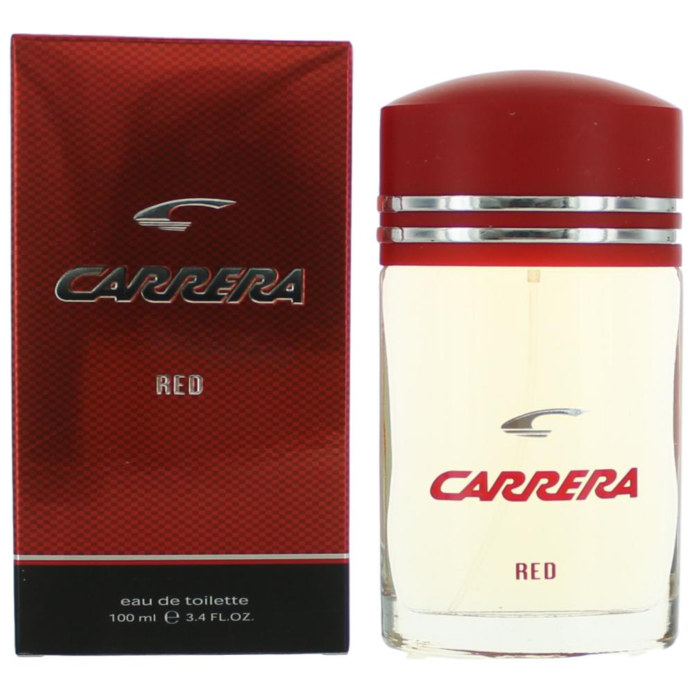 Carrera Red by Carrera, 3.4 oz EDT Spray for Men - Pertinacia Perfume
