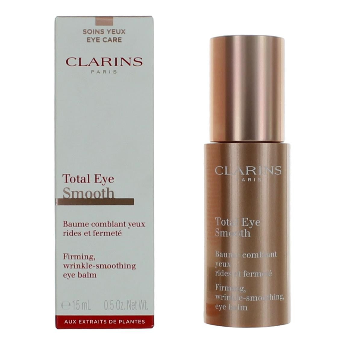 Clarins by Clarins, .5 oz Total Eye Smooth Eye Balm - Pertinacia Perfume