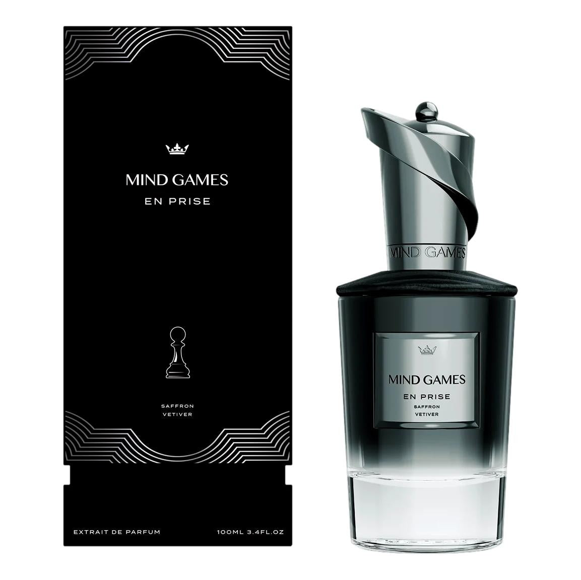 En Prise by Mind Games, 3.4 oz Extrait de Parfum for Unisex - Pertinacia Perfume