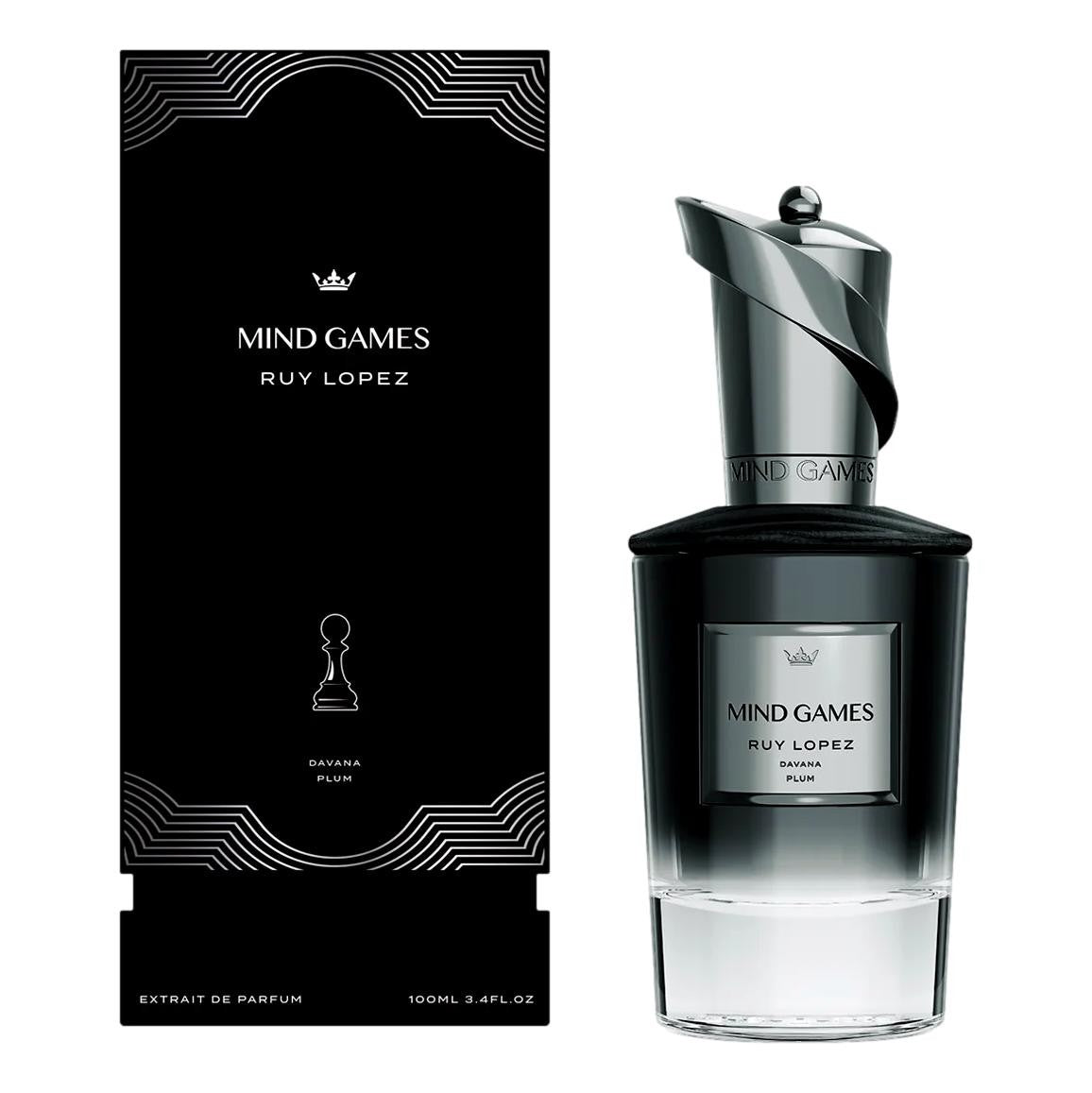 Ruy Lopez by Mind Games, 3.4 oz Extrait de Parfum for Unisex - Pertinacia Perfume