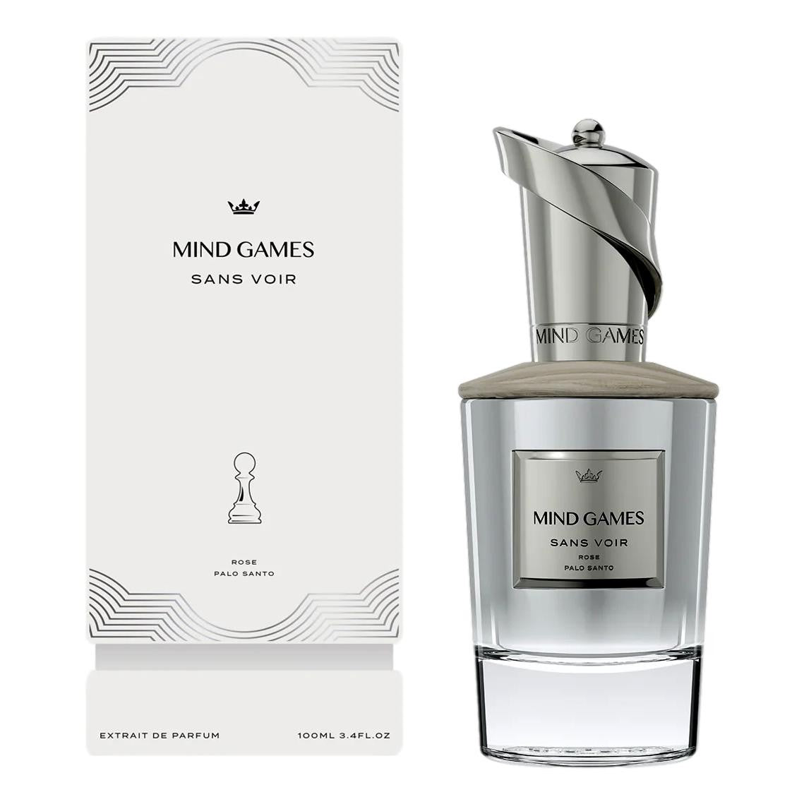 Sans Voir by Mind Games, 3.4 oz Extrait de Parfum for Unisex - Pertinacia Perfume