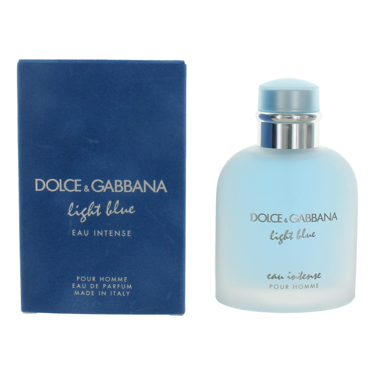 Light Blue Eau Intense by Dolce & Gabbana, 3.3 oz EDP Spray for Men - Pertinacia Perfume