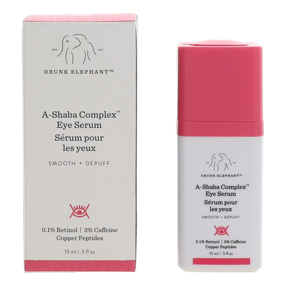 Drunk Elephant A-Shaba Complex by Drunk Elephant, .5 oz Eye Serum - Pertinacia Perfume
