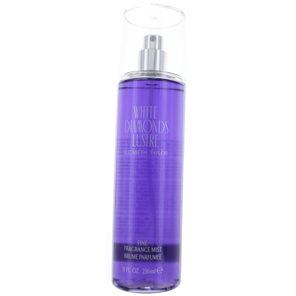 White Diamonds Lustre by Elizabeth Taylor, 8 oz Body Mist for Women - Pertinacia Perfume