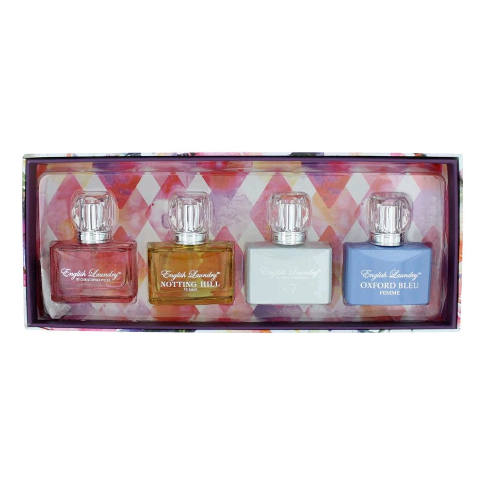 English Laundry by English Laundry, 4 Piece Variety Set for Women - Pertinacia Perfume