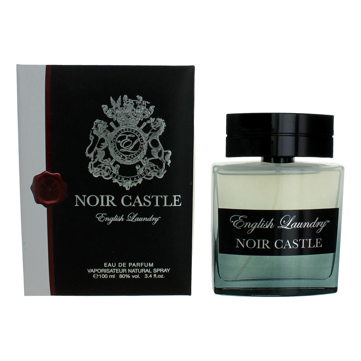 Noir Castle by English Laundry, 3.4 oz Eay De Parfum Spray for Men - Pertinacia Perfume