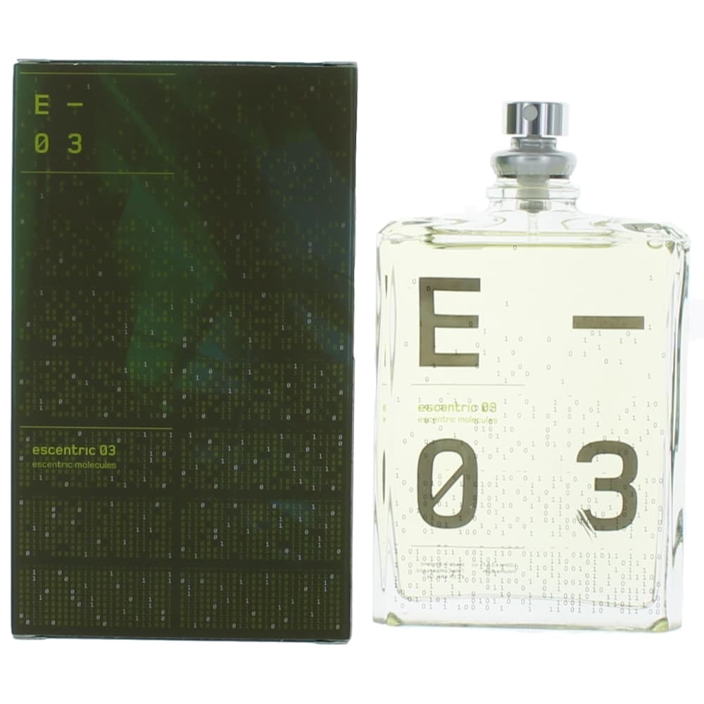 Escentric 03 by Escentric Molecules, 3.5 oz EDT Spray for Unisex - Pertinacia Perfume